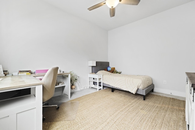 109 Medford St, Summerville, SC 29486 - carpeted bedroom featuring a desk, a ceiling fan, and baseboards
