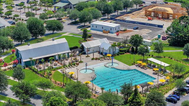 109 Medford St, Summerville, SC 29486 - drone / aerial view of a pool