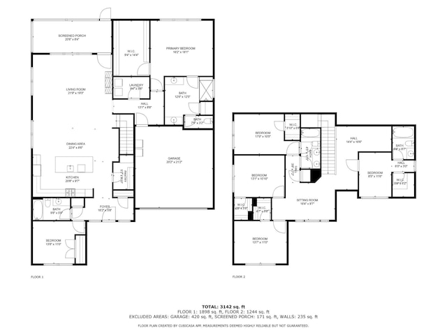 109 Medford St, Summerville, SC 29486 - home floor plan