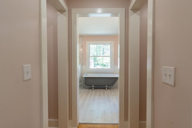 708 S Laurel St, Summerville, SC 29483 - corridor featuring wood finished floors