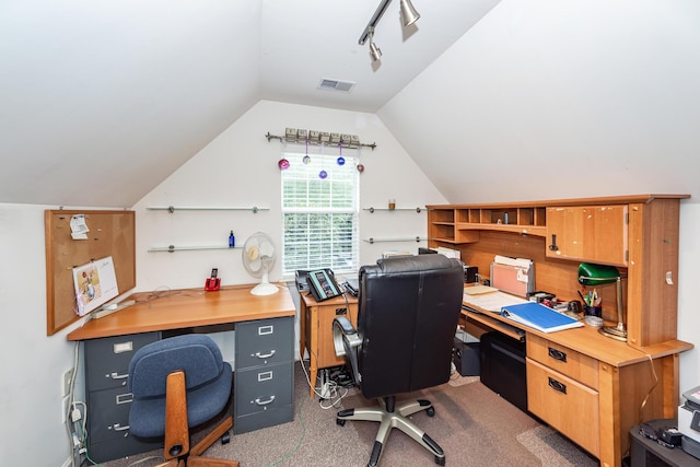 477 Commonwealth Rd, Mount Pleasant, SC 29466 - office space with lofted ceiling and carpet floors