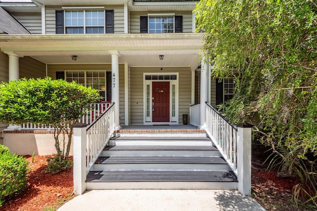477 Commonwealth Rd, Mount Pleasant, SC 29466 - entrance to property with covered porch