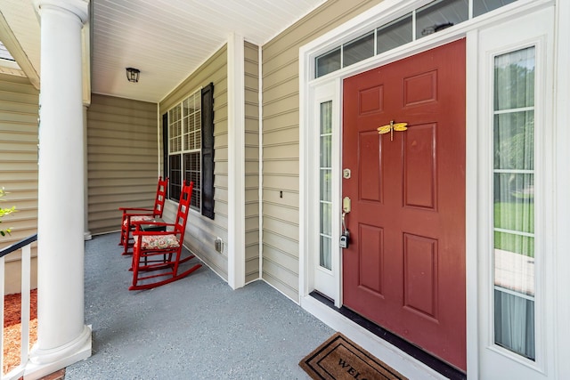 477 Commonwealth Rd, Mount Pleasant, SC 29466 - view of exterior entry featuring a porch