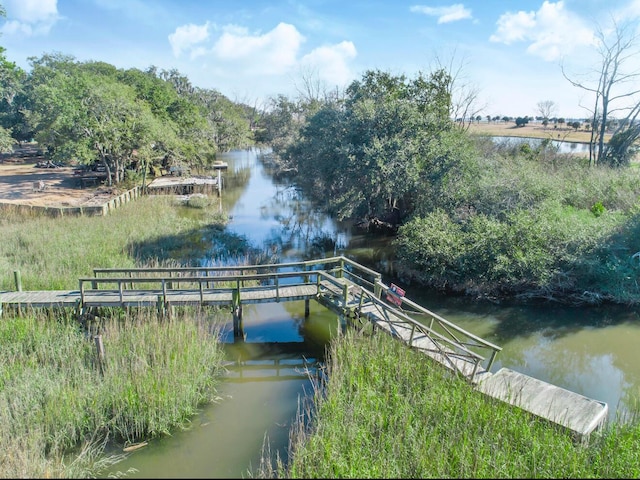 231 Bayview Dr, Mount Pleasant, SC 29464 - dock with a water view