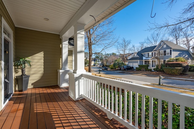 balcony with a porch