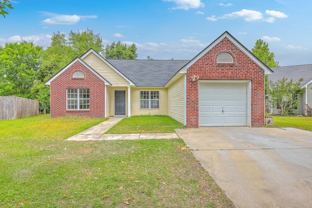 206 Barnwell St, Summerville, SC 29483 - traditional home featuring brick siding, concrete driveway, an attached garage, and a shingled roof