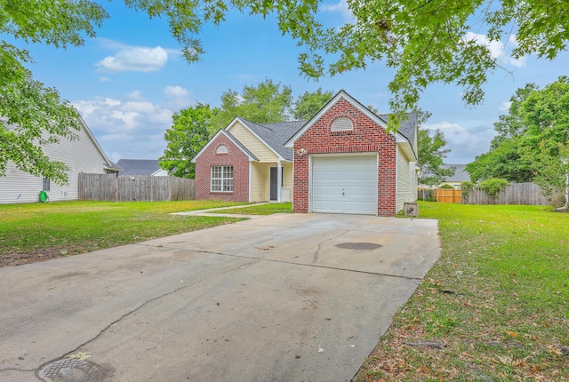 206 Barnwell St, Summerville, SC 29483 - traditional home with brick siding, a garage, and concrete driveway