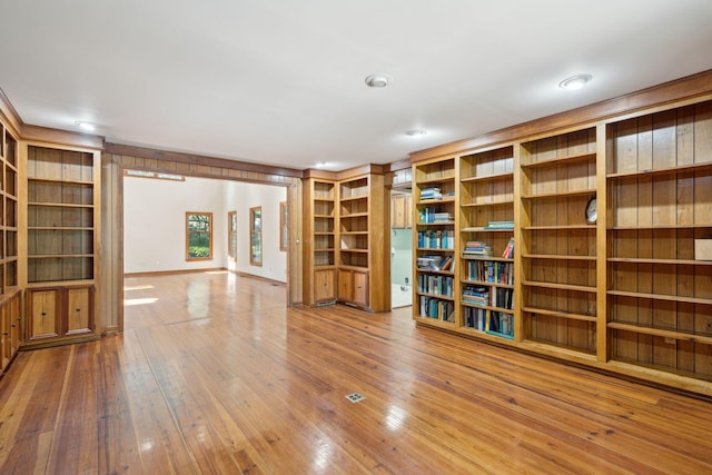 interior space featuring hardwood / wood-style floors