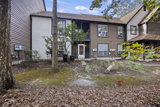 view of rear view of house