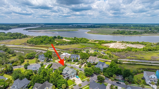 544 Two Mile Run, Johns Island, SC 29455 - view of property location with a nearby body of water and nearby suburban area