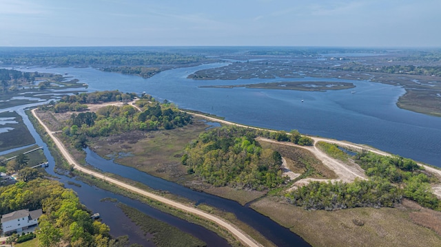 544 Two Mile Run, Johns Island, SC 29455 - drone / aerial view of a large body of water