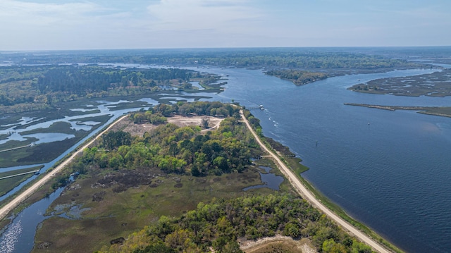 544 Two Mile Run, Johns Island, SC 29455 - drone / aerial view of a large body of water