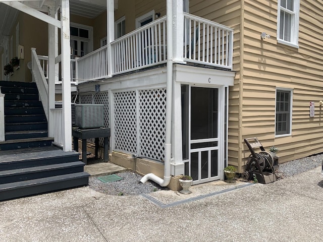 65 Vanderhorst St Unit C, Charleston, SC 29403 - view of side of home with stairs