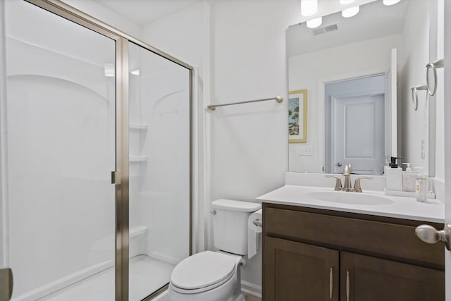101 Caleb Ct, Ladson, SC 29456 - full bath featuring a stall shower, vanity, and toilet