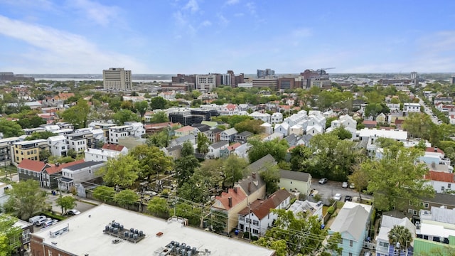 197 Coming St, Charleston, SC 29403 - birds eye view of property featuring a view of city