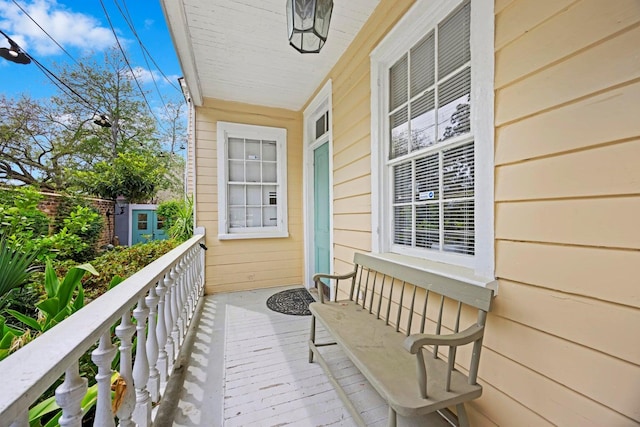 197 Coming St, Charleston, SC 29403 - balcony featuring covered porch