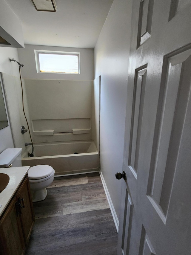 315 Indigo Rd, Goose Creek, SC 29445 - full bath with toilet, shower / bath combination, wood finished floors, and vanity