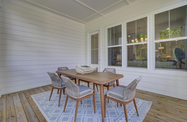 3041 Robeson Trce, Johns Island, SC 29455 - deck with outdoor dining space
