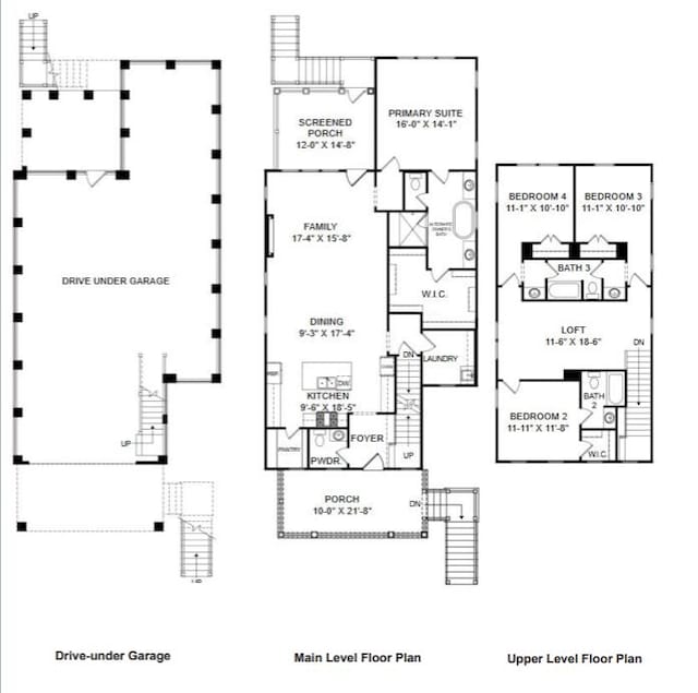 3041 Robeson Trce, Johns Island, SC 29455 - floor plan / room layout