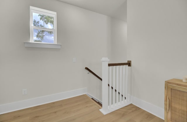 3041 Robeson Trce, Johns Island, SC 29455 - stairway with wood finished floors and baseboards