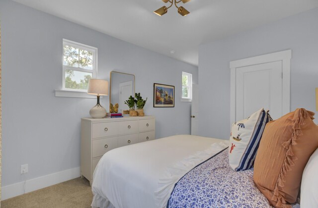 3041 Robeson Trce, Johns Island, SC 29455 - bedroom featuring light colored carpet and baseboards