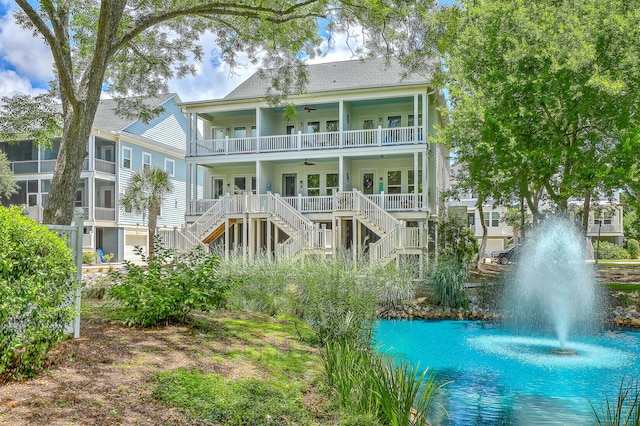 129 Howard Mary Dr Unit A, Charleston, SC 29412 - view of building exterior featuring stairs