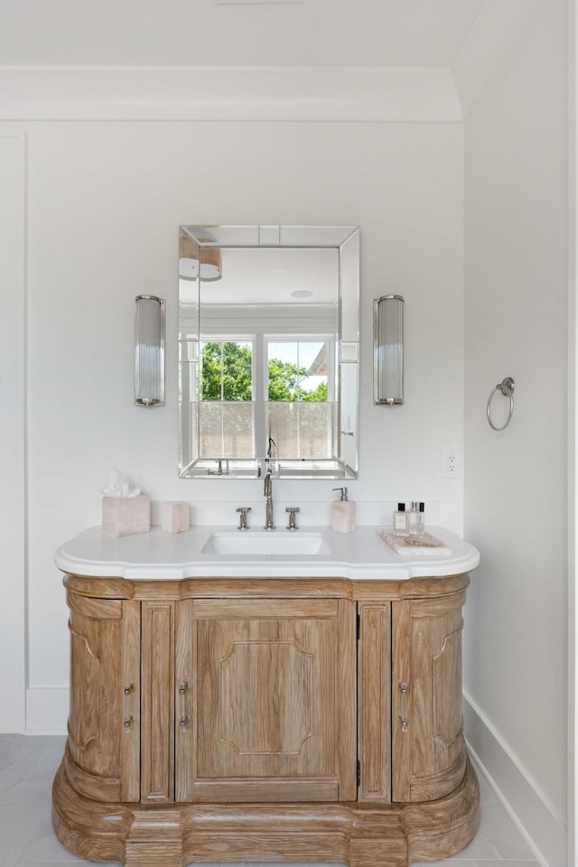 2538 Helmsman Rd, Johns Island, SC 29455 - bathroom featuring vanity and baseboards