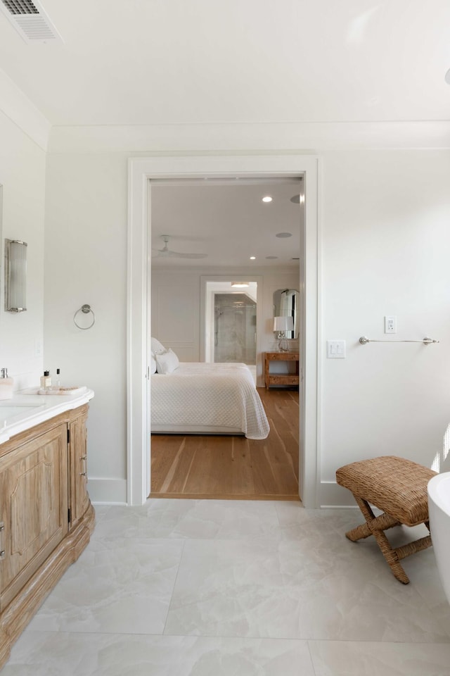 2538 Helmsman Rd, Johns Island, SC 29455 - bathroom with ensuite bath, vanity, and visible vents