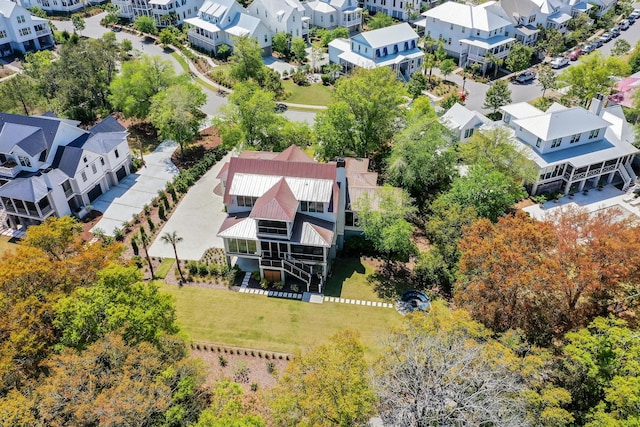 2538 Helmsman Rd, Johns Island, SC 29455 - bird's eye view with a residential view