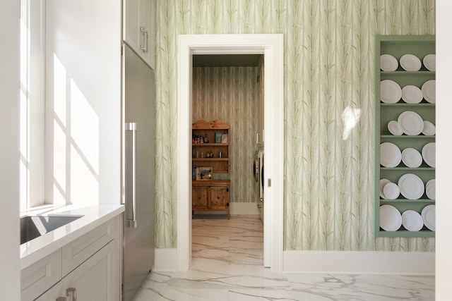 2538 Helmsman Rd, Johns Island, SC 29455 - interior space with baseboards and marble finish floor