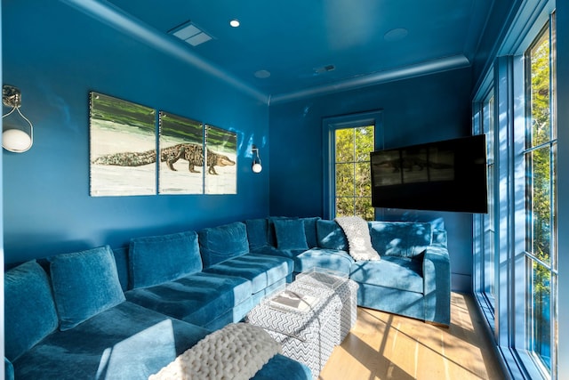 2538 Helmsman Rd, Johns Island, SC 29455 - living area featuring wood finished floors