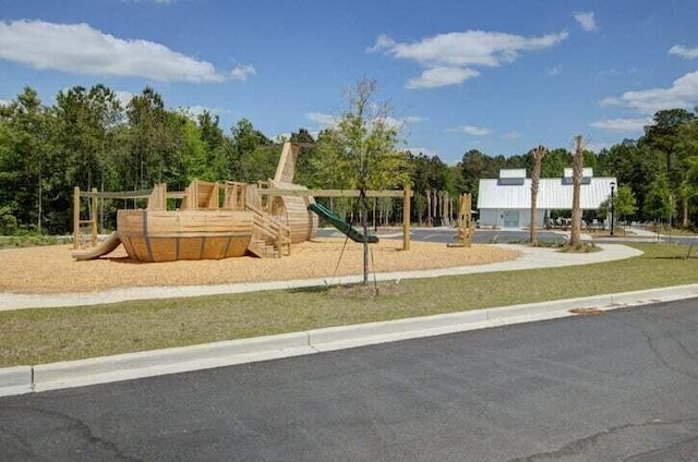 view of community playground