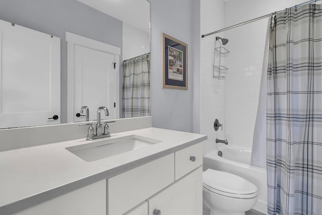 1182 Welcome Dr, Mount Pleasant, SC 29464 - full bath featuring toilet, vanity, and shower / bath combination with curtain