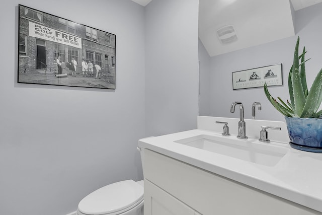 1182 Welcome Dr, Mount Pleasant, SC 29464 - half bath featuring vanity and toilet