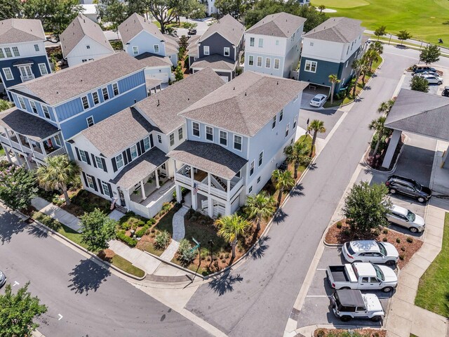 1182 Welcome Dr, Mount Pleasant, SC 29464 - aerial view of residential area with a golf course