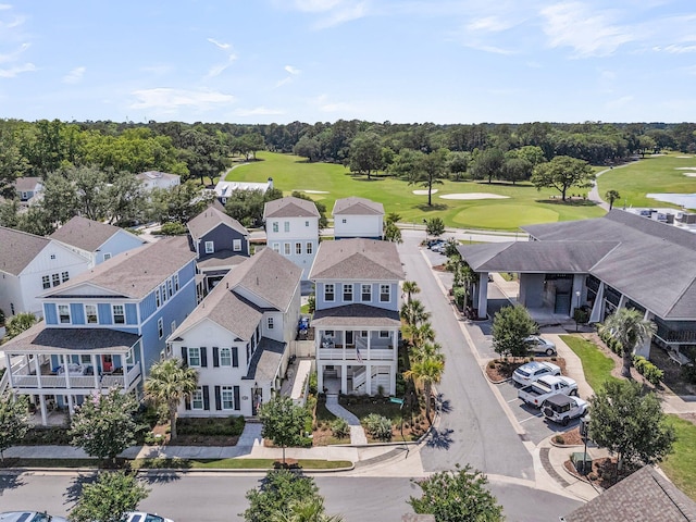 1182 Welcome Dr, Mount Pleasant, SC 29464 - drone / aerial view of a local golf course and a tree filled landscape