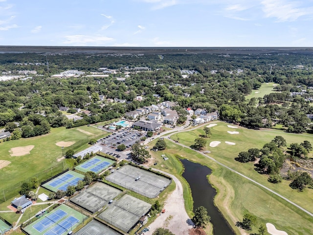 1182 Welcome Dr, Mount Pleasant, SC 29464 - aerial view of a nearby body of water and a golf course