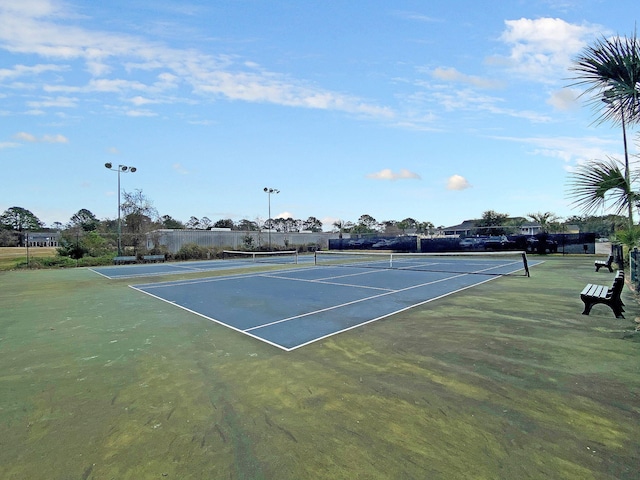 1182 Welcome Dr, Mount Pleasant, SC 29464 - view of tennis court