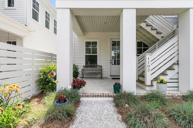 1182 Welcome Dr, Mount Pleasant, SC 29464 - property entrance with covered porch