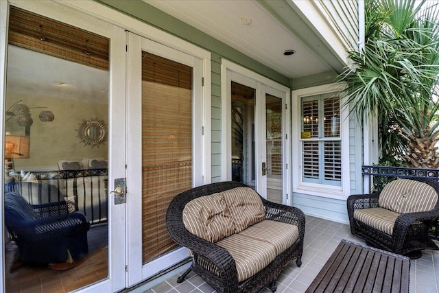103 Grand Pavilion Blvd, Isle Of Palms, SC 29451 - wooden deck featuring a porch and french doors