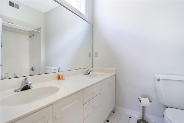 103 Grand Pavilion Blvd, Isle Of Palms, SC 29451 - bathroom with visible vents, a sink, and toilet
