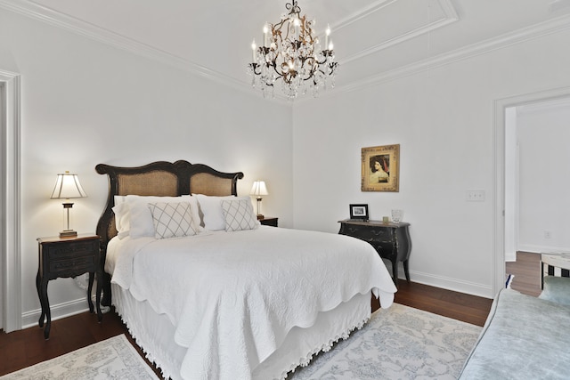 3998 Capensis Ln, Ravenel, SC 29470 - bedroom featuring attic access, wood finished floors, baseboards, and crown molding