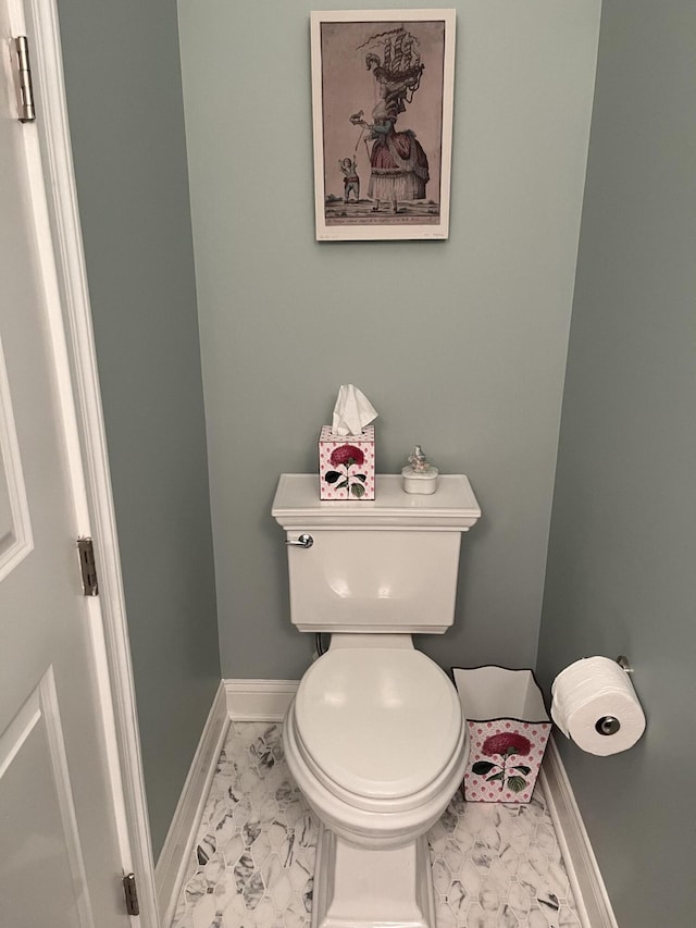 3998 Capensis Ln, Ravenel, SC 29470 - bathroom featuring toilet and baseboards