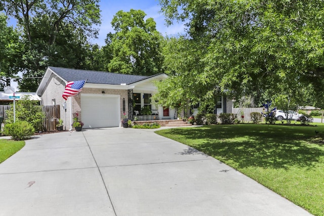 414 Birch Ave, Goose Creek, SC 29445 - view of front of house with brick siding, an attached garage, and concrete driveway