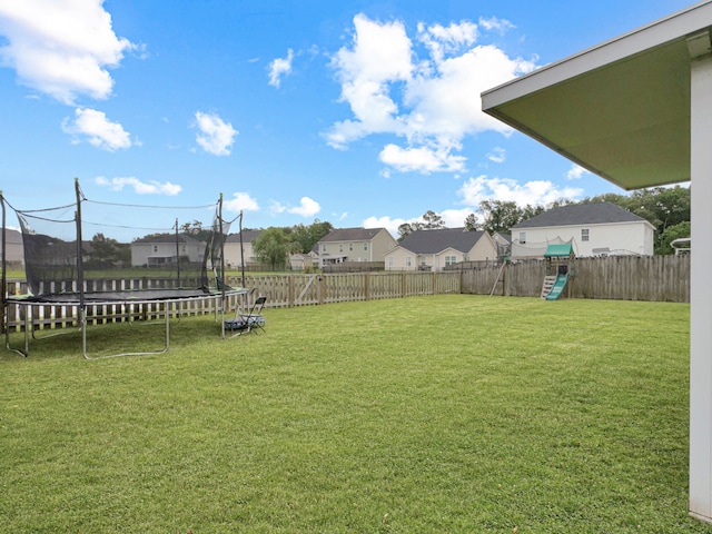 224 Market Hall St, Moncks Corner, SC 29461 - view of yard with a trampoline, a playground, and a residential view