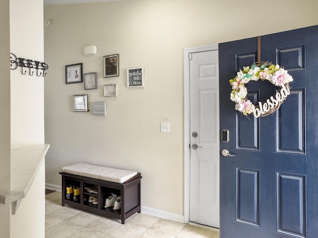 224 Market Hall St, Moncks Corner, SC 29461 - foyer entrance featuring light tile patterned flooring and baseboards