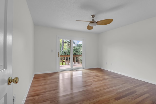 919 Overview Ct, Mount Pleasant, SC 29464 - empty room featuring wood finished floors, ceiling fan, and baseboards