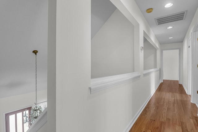 919 Overview Ct, Mount Pleasant, SC 29464 - corridor featuring wood finished floors, recessed lighting, and baseboards
