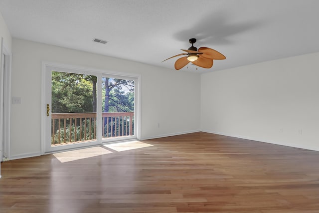 919 Overview Ct, Mount Pleasant, SC 29464 - spare room with ceiling fan, baseboards, and wood finished floors