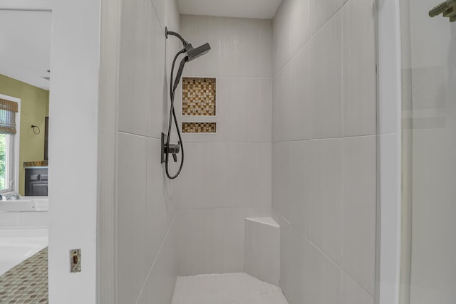 919 Overview Ct, Mount Pleasant, SC 29464 - full bathroom featuring tiled shower and vanity